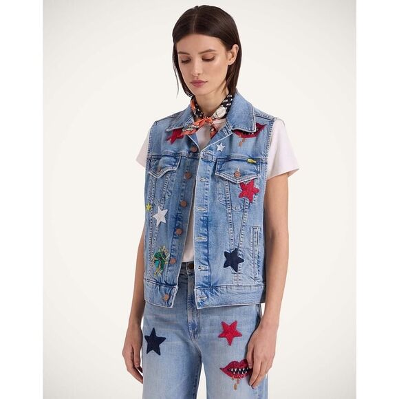 Mother Jackets & Blazers - Brand New MOTHER x La DoubleJ The Clean Armhole Drifter Vest Size XL